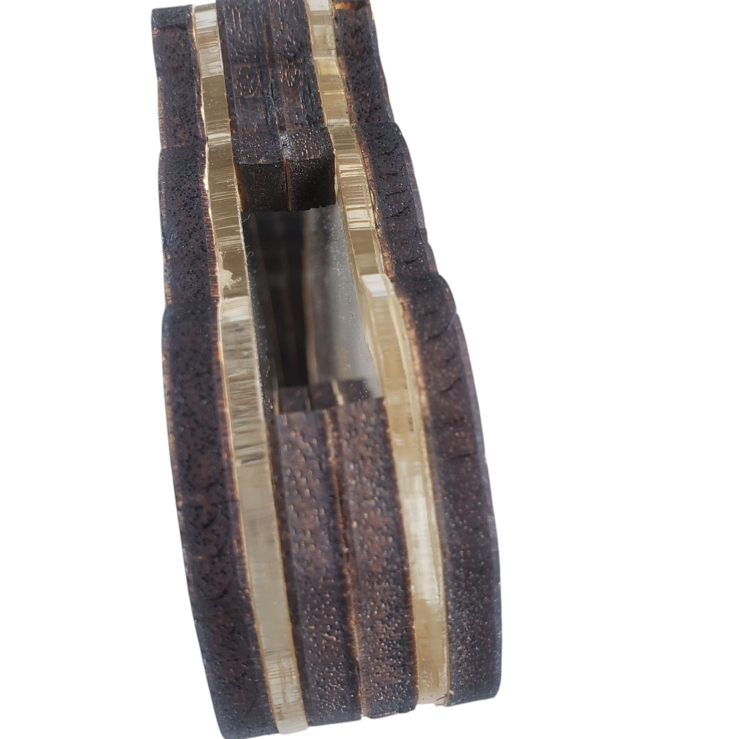 Lake Ontario Sea Glass Shadowbox Display, Single Sided, Double Sided Shelf Sitter, Standard and High Capacity, Medium